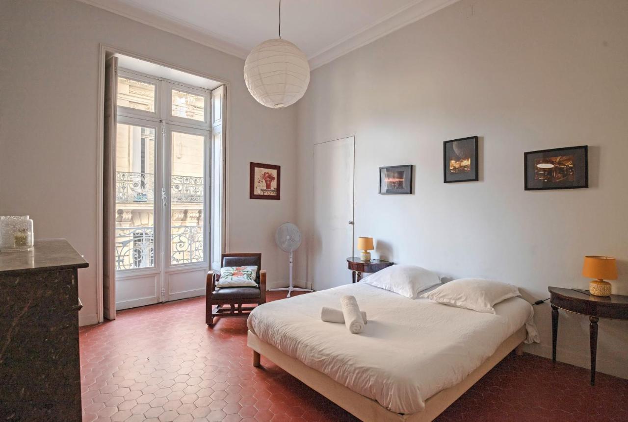 * F3 Haussmannien, Centre-Ville, 4 Pers, Wifi * Montpellier Buitenkant foto