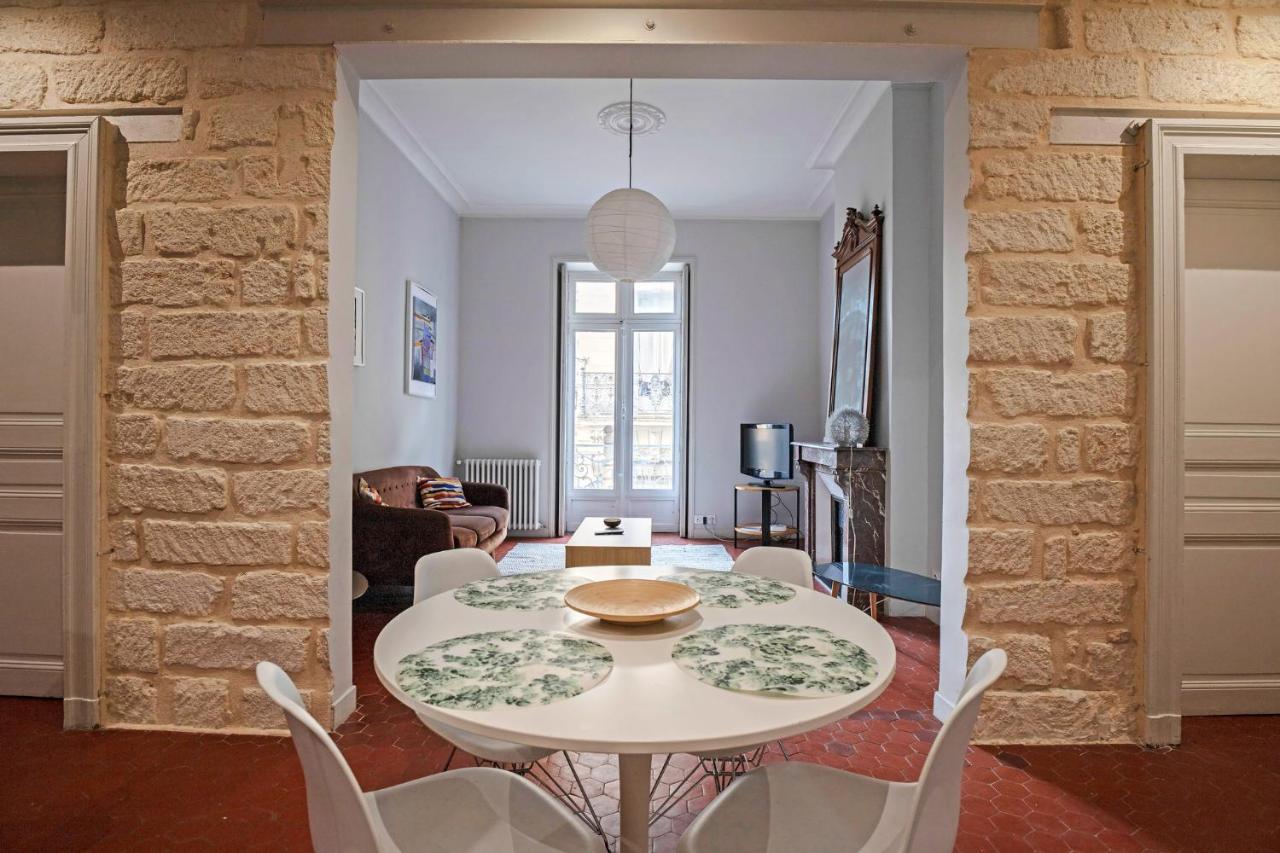 * F3 Haussmannien, Centre-Ville, 4 Pers, Wifi * Montpellier Buitenkant foto
