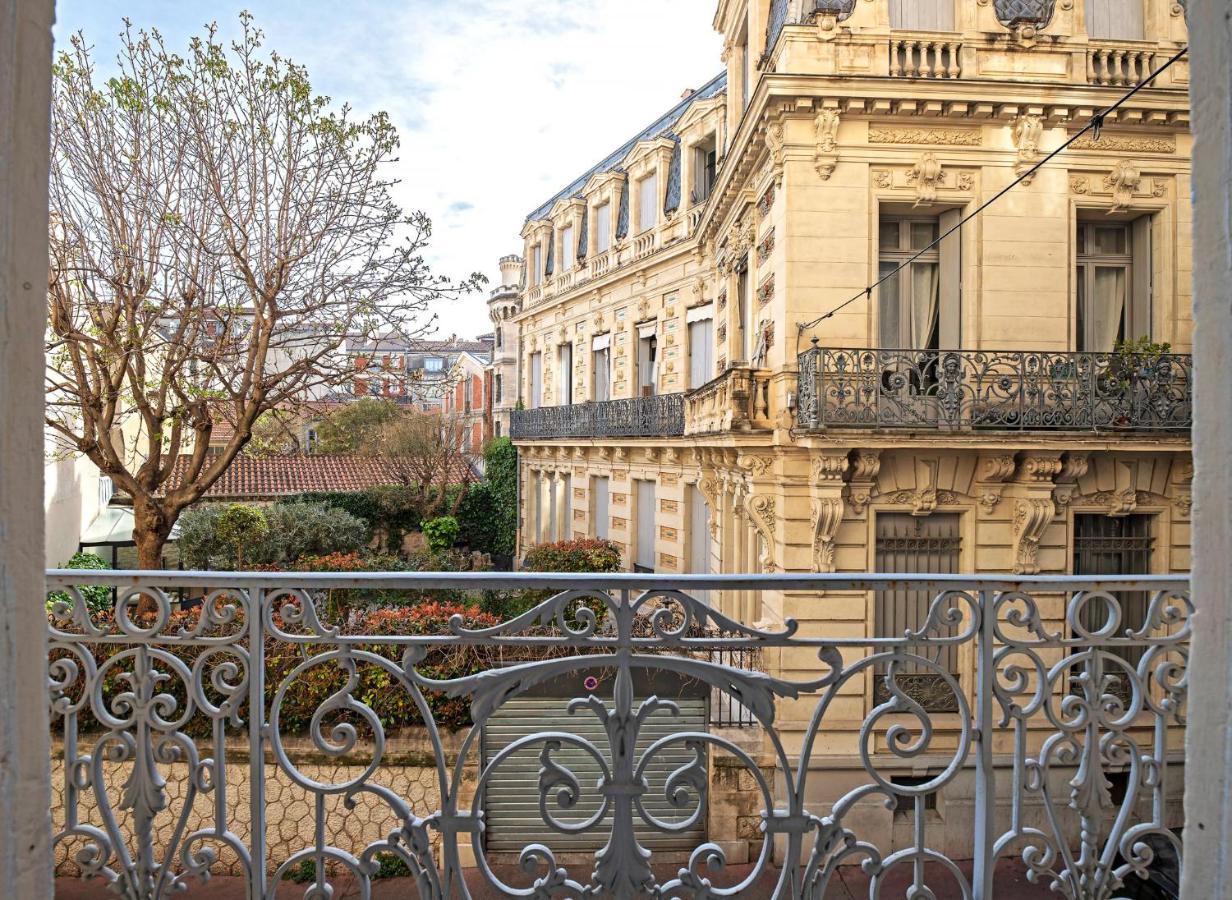 * F3 Haussmannien, Centre-Ville, 4 Pers, Wifi * Montpellier Buitenkant foto