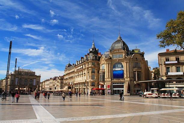 * F3 Haussmannien, Centre-Ville, 4 Pers, Wifi * Montpellier Buitenkant foto
