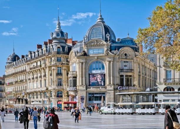 * F3 Haussmannien, Centre-Ville, 4 Pers, Wifi * Montpellier Buitenkant foto